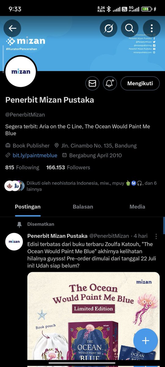 retsssu's tweet photo. @PenerbitMizan Done
Ijiiin ajak2 GA @cakparkbogum @Rofif27 @gabel_est https://t.co/uPFnvBxYAu