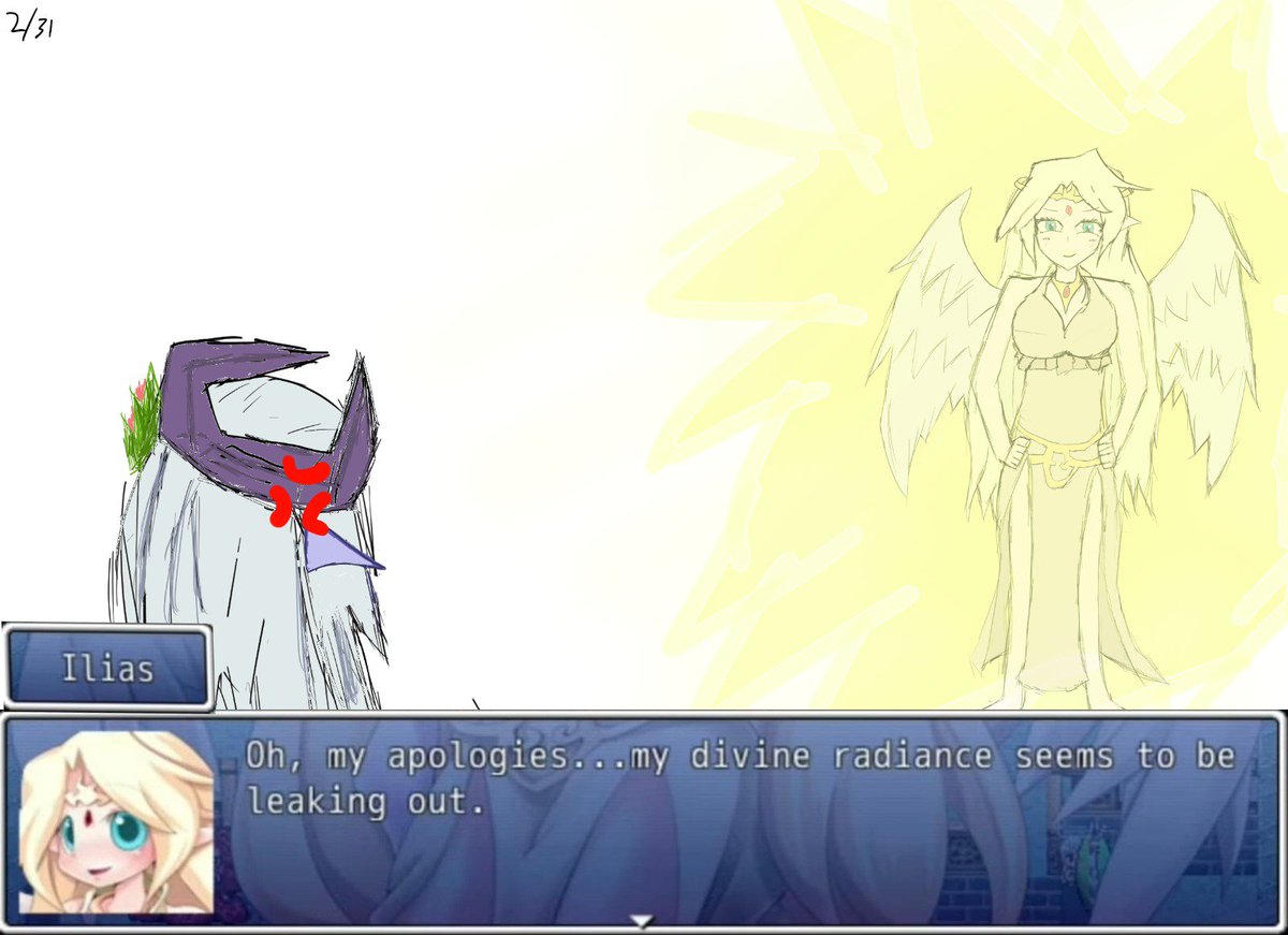 cheesecakesour's tweet photo. I've always enjoyed the small interactions Ilias and Alice had in the Pocket Castle..

#もんぱら
#monstergirlquest https://t.co/O4LbROiIKZ