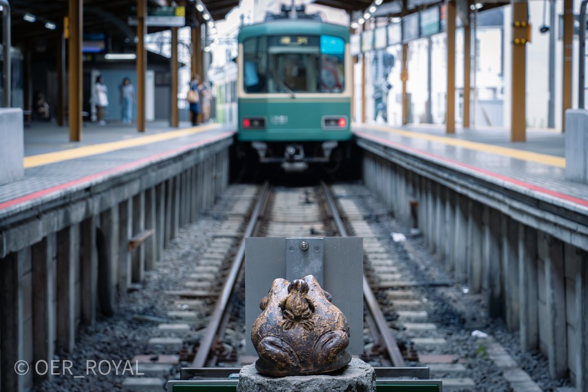 OER_ROYAL's tweet photo. 新型車両700形と今月引退する1000形1001-1051号で賑やかな江ノ電。
小動神社天王祭も初見学 https://t.co/PdH76q3nTR