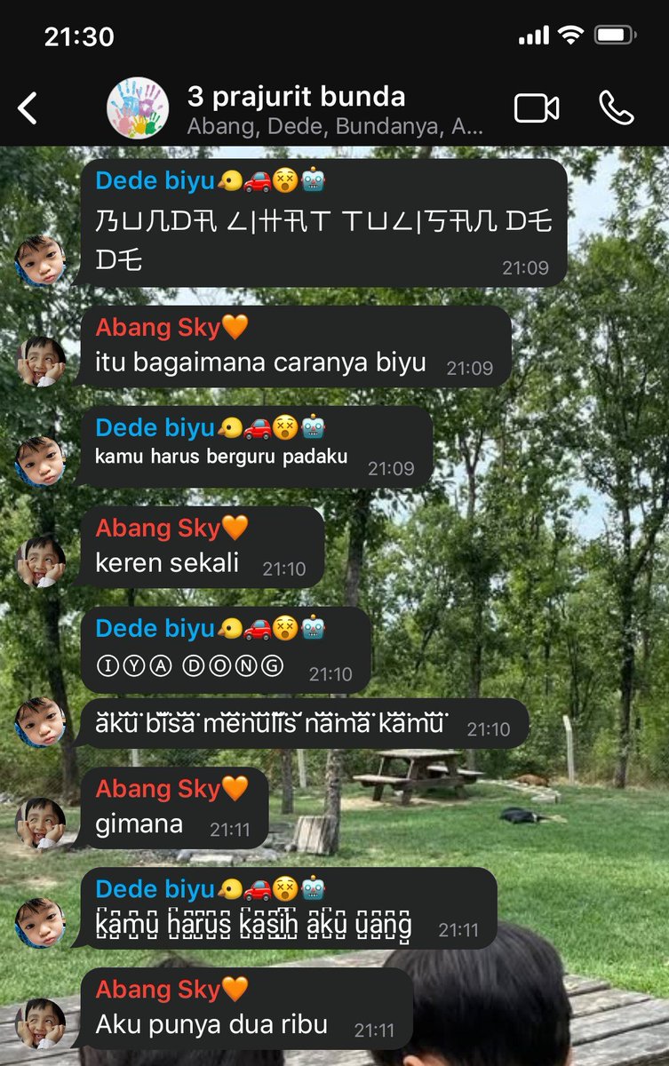 keonazure's tweet photo. 3 prajurit bunda 

what if biyu &amp; sky dari keluarga cemara 

; keonho seonghyeon 2tweets au https://t.co/kCiqy2TTkq