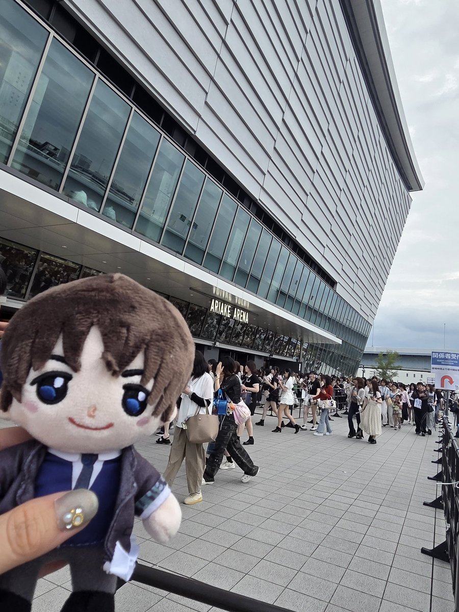 YanoMoca's tweet photo. 「仮ノ現」完走お疲れ様でした.ᐟ.ᐟ
神戸も有明も素敵なパフォーマンスありがとう💙
全体的に席運にも恵まれてて
思い出に残るツアーでした‼️‼️

 #仮ノ現  #原因は自分にある。 https://t.co/9tRH0aHyBw
