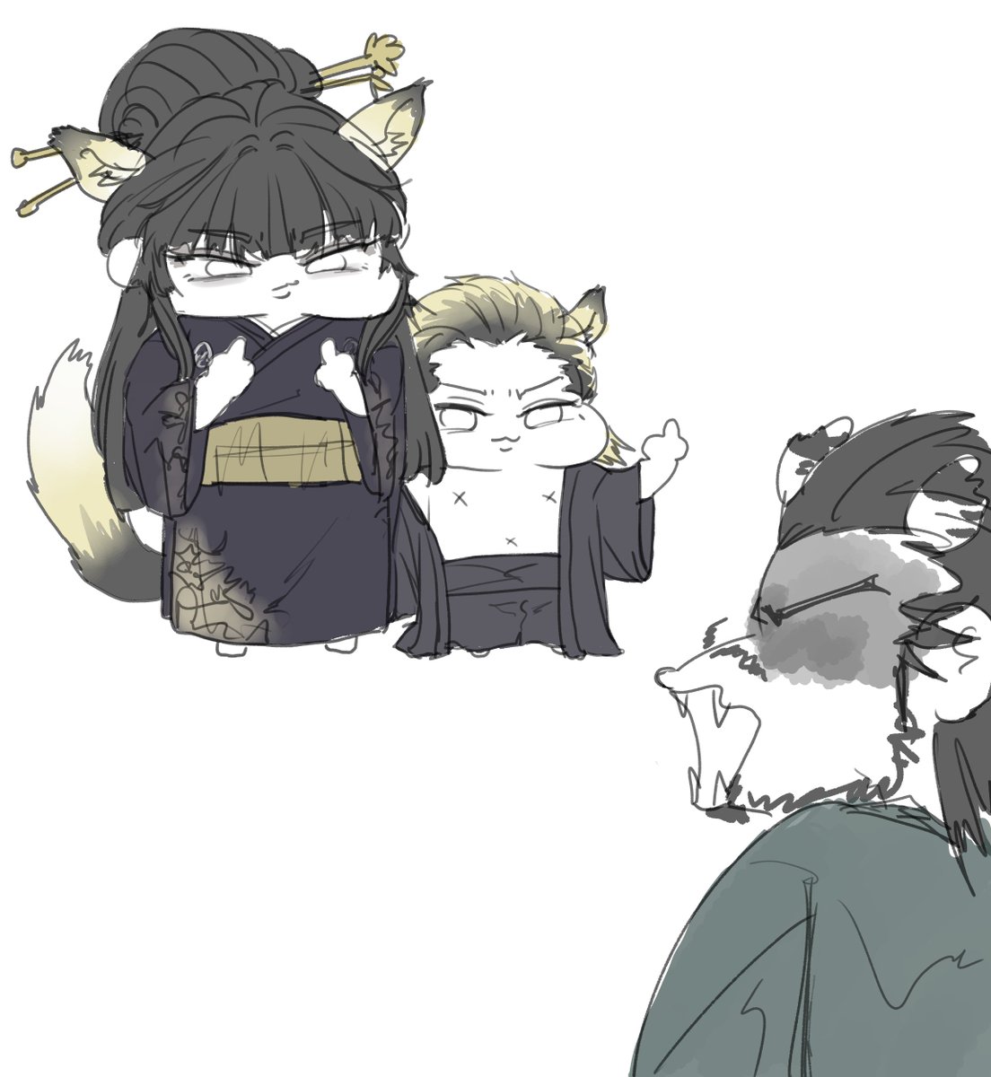 JCp_N17's tweet photo. Chị/em họ (P2)
🐯+🦊🖕 https://t.co/EfyFuPFmuJ