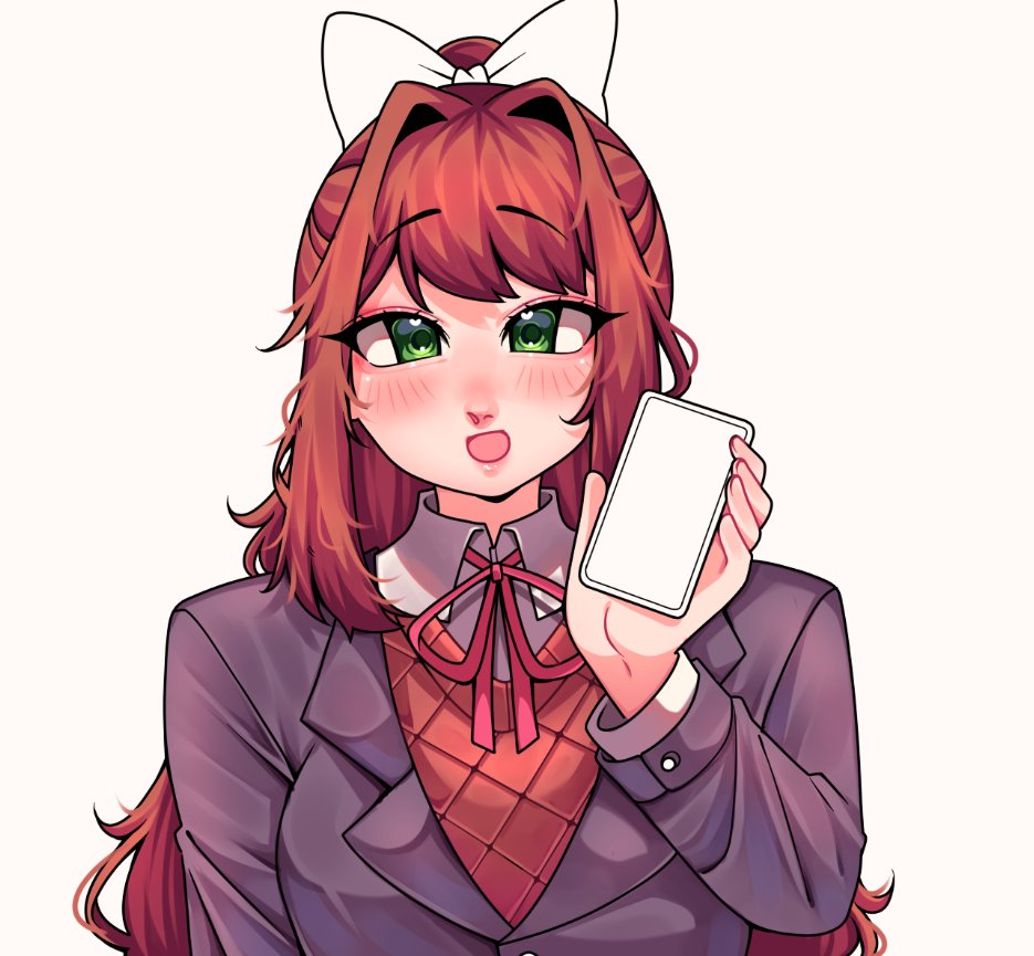 MarukunArt's tweet photo. #monika #ddlc #wip https://t.co/5VCL4xiRHR