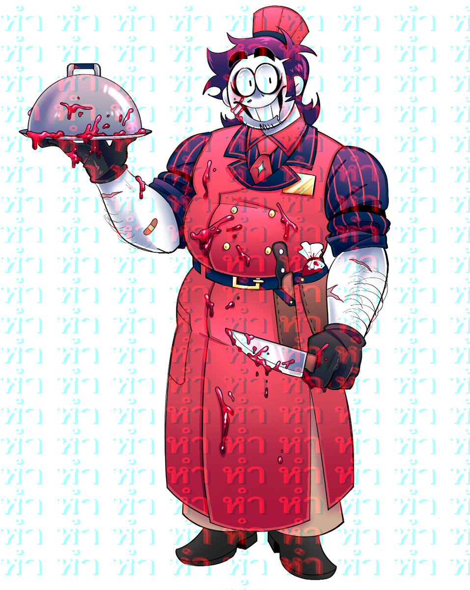 FREAMhazard's tweet photo. First color and rendering example of a spooky month acrylic standee is here https://t.co/N4zKqqgvjn
