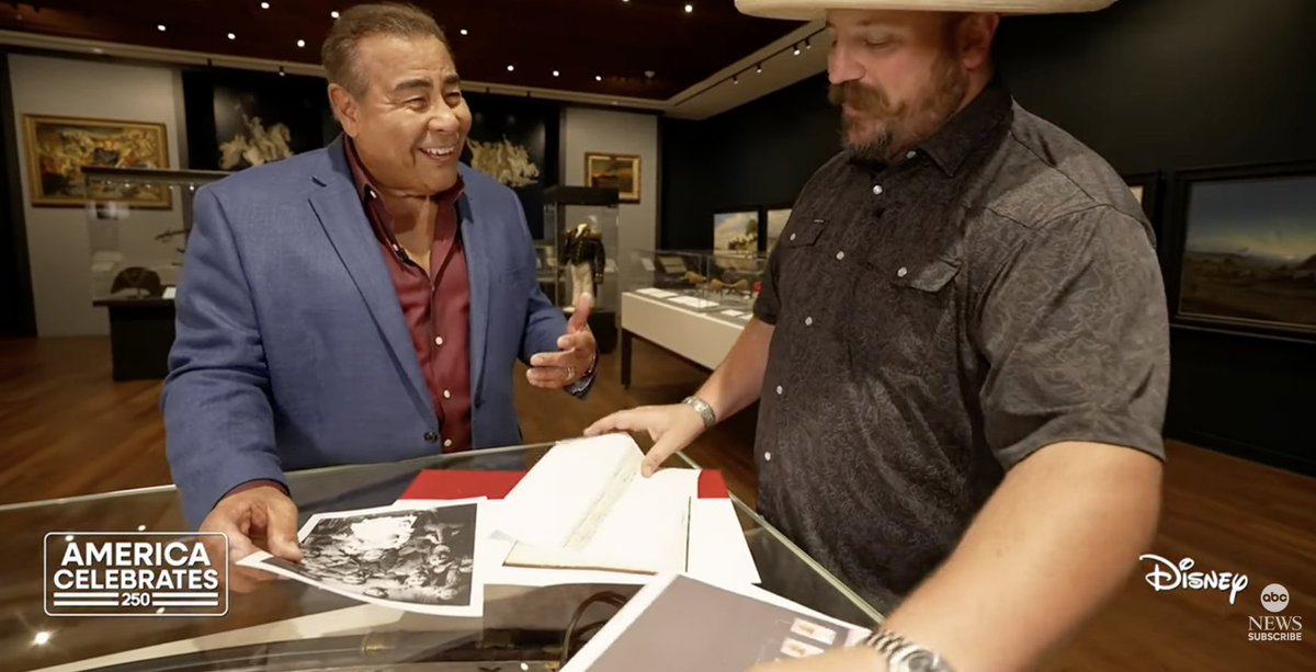 OfficialAlamo's tweet photo. 🇺🇸 On America's 250th anniversary this Fourth of July, @abcnews highlighted the Alamo's proud role in American history. Award-winning correspondent and San Antonio native John Quiñones (@JohnQABC) spotlighted the Shrine of Texas Liberty. Watch it here! https://t.co/4TkiZjshX2 https://t.co/Ov6bXGunae