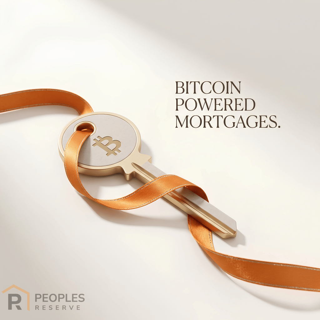 PeoplesReserve's tweet photo. They told you Bitcoin was money you couldn't spend.

That you had to sell it to live.

They were wrong.

You can now buy a home using your Bitcoin as pristine collateral.

Bitcoin Powered Mortgages are now live.

Get the home. Keep your Bitcoin ⚡
Build Wealth Smarter. https://t.co/DHDfBqtkST