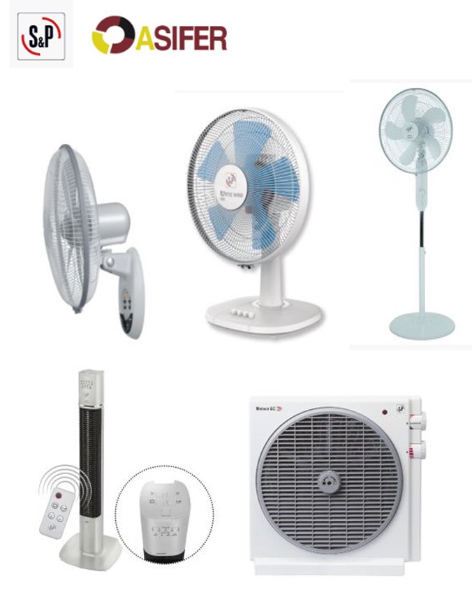 asifer_sa's tweet photo. Vuelve el calor 🌞, pero no te preocupes, nosotros tenemos la solución !
En ASIFER disponemos en stock de una amplia gama de ventiladores de Soler &amp; Palau para que puedas mantener fresca y ventilada tanto tu oficina como tu vivienda.

#asifer#solerpalau https://t.co/DsC6b9DD5E https://t.co/FudKxOHCrV