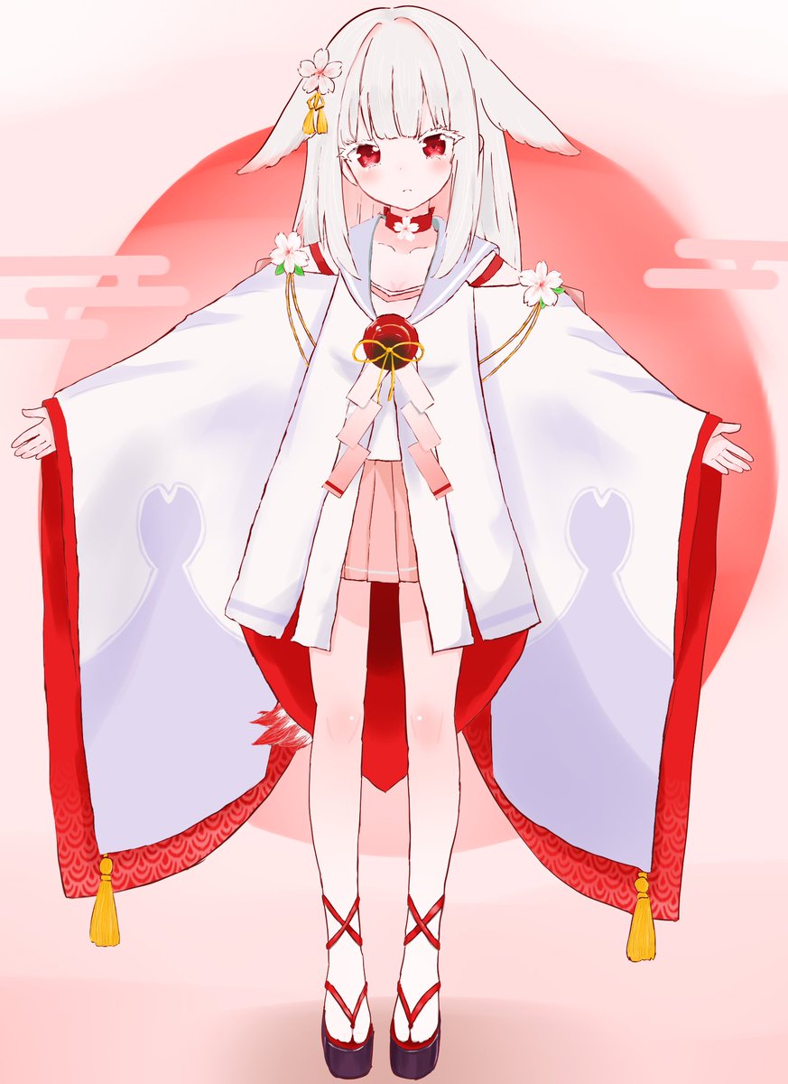 Meruru_FF14's tweet photo. #国旗娘 
１００ねんぶりにペンタブ出した https://t.co/XXFSyUxx5O
