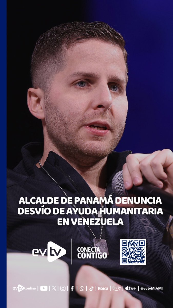 EVTVMiami's tweet photo. 🇵🇦 Roban ayuda humanitaria enviada a Venezuela proveniente de Panamá.

📍 El alcalde de Panamá, Mayer Mizrachi, denunció el desvío de los insumos solidarios enviados hacia territorio venezolano tras rastrear los cargamentos mediante dispositivos de localización satelital integrados de manera secreta.

⚠️ El funcionario detectó que uno de los rastreadores electrónicos se ubicó en Maturín, una ciudad que se encuentra a unos 400 kilómetros de distancia del epicentro de la emergencia decretada.

#NoticiasEVTV #Panamá #AyudaHumanitaria
