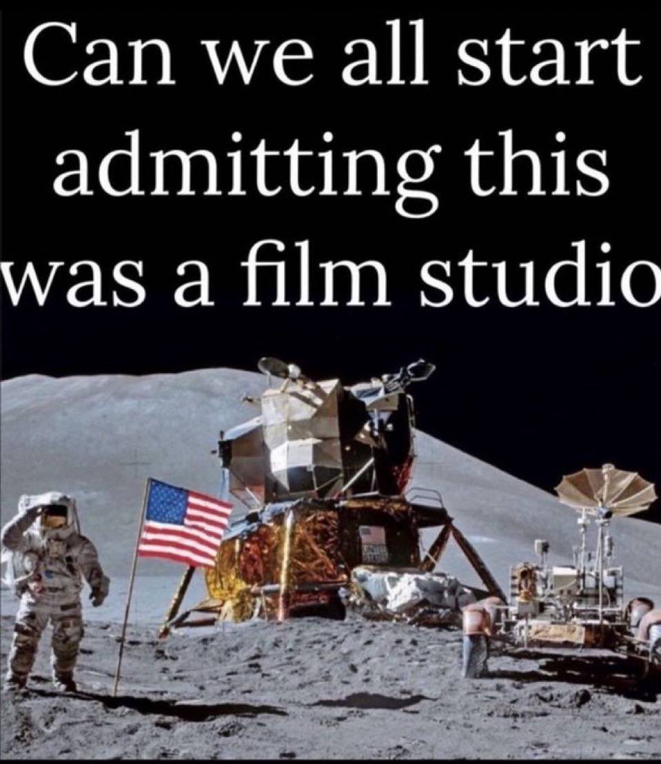 TheFlatEartherr's tweet photo. Can we start admitting this was a film studio? https://t.co/3dX5Z6a1Do