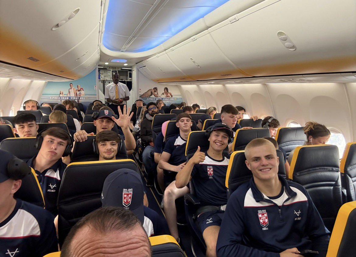 lions_rl's tweet photo. Our U17 Lions are on their way to France ready to play in two test matches against France U17s.

Safe journey and good luck lads 👏🦁 https://t.co/EH88ZNQU3n