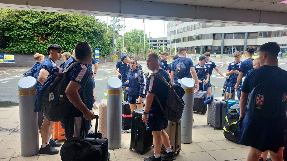 lions_rl's tweet photo. Our U17 Lions are on their way to France ready to play in two test matches against France U17s.

Safe journey and good luck lads 👏🦁 https://t.co/EH88ZNQU3n