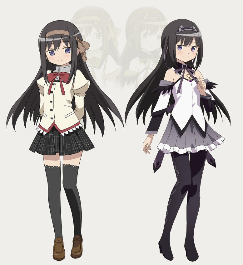 homuffinz's tweet photo. Homura Akemi's character profile, as displayed on the Kaiten official website.

Her description ends with this interesting sentence:
"In the altered Mitakihara, she lives her daily life with Madoka as a demon, doing whatever she pleases." https://t.co/OWmY9SqAMn