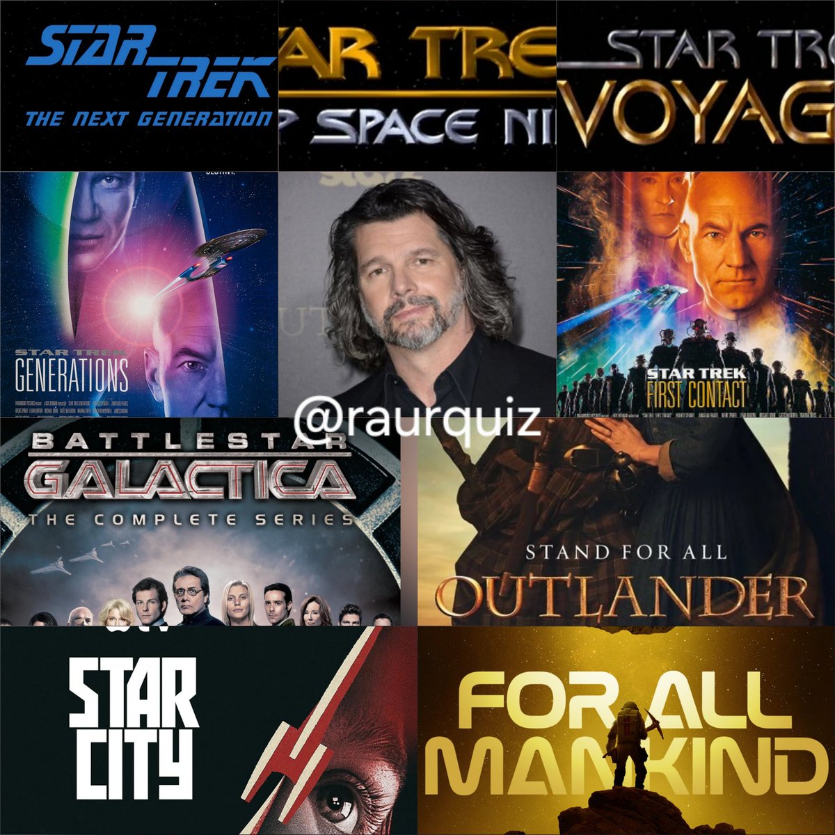 raurquiz's tweet photo. #HappyBirthday @RonDMoore #screenwriter #producer #startrek #thenextgeneration #deepspacenine #voyager #generations #firstcontact #missionimpossible2 #roswell #carnivale #battlestargalactica #virtuality #caprica #outlander #helix #forallmankind #starcity https://t.co/5HwIZOTp4S