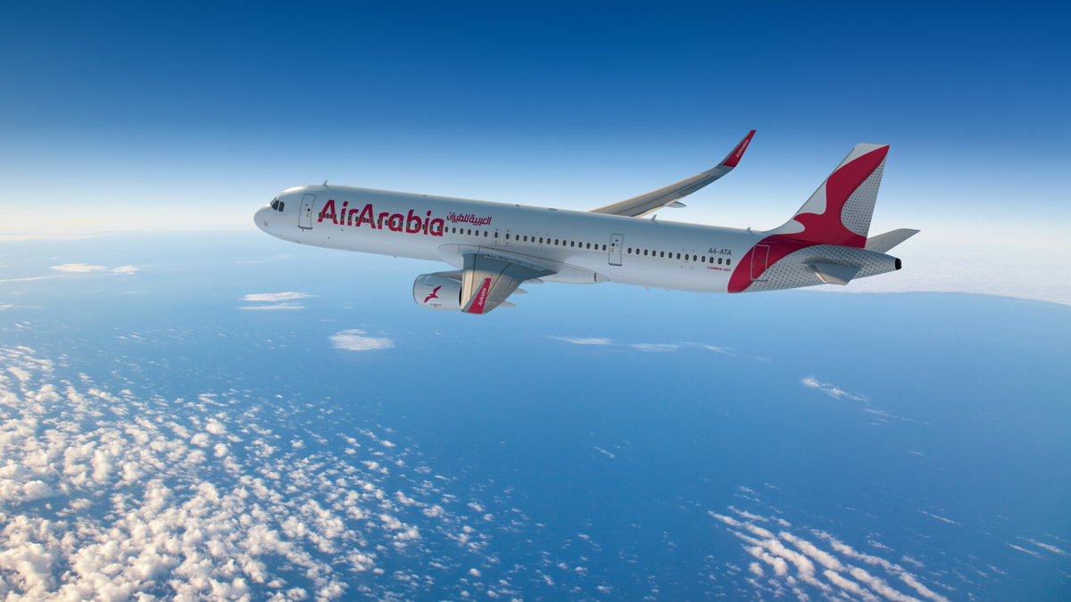 AviationWG's tweet photo. العربية تدشن أطول مساراتها الأوروبية..

بدأت العربية للطيران بتشغيل رحلاتها المباشرة إلى لندن من الشارقة، في أول مسار يربط المدينتين.

ستشغل العربية رحلتين يوميًا بين الشارقة ولندن غاتويك LGW 🇬🇧 بطائرات A321LR

بلغت مدة الرحلة الافتتاحية 7 ساعات ونصف. https://t.co/L8Zqv81zDo