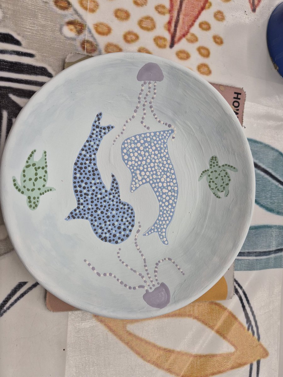 decomposed_dino's tweet photo. Low energy mate date today was much needed.

Brunch &amp; pottery painting ❤️

Surprisingly few tantrums from me when things didn't turn out right and thankfully my tremors in my left hand didn't act up the whole time. https://t.co/uHqUGryQqd
