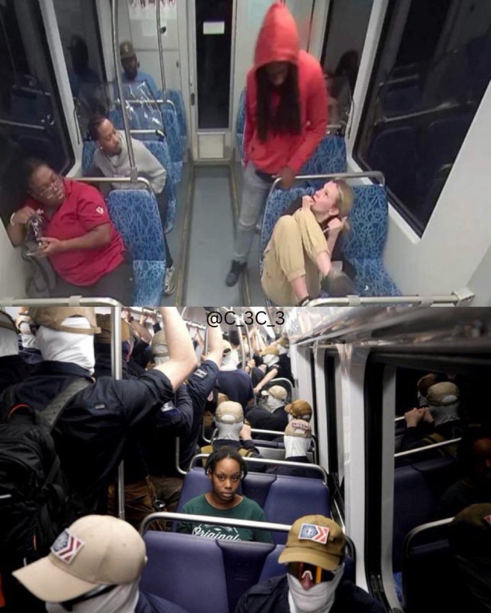 LarryBrockJr's tweet photo. If you are triggered by the bottom photo and not by the top, you are the problem. https://t.co/FjAOGvPSlz