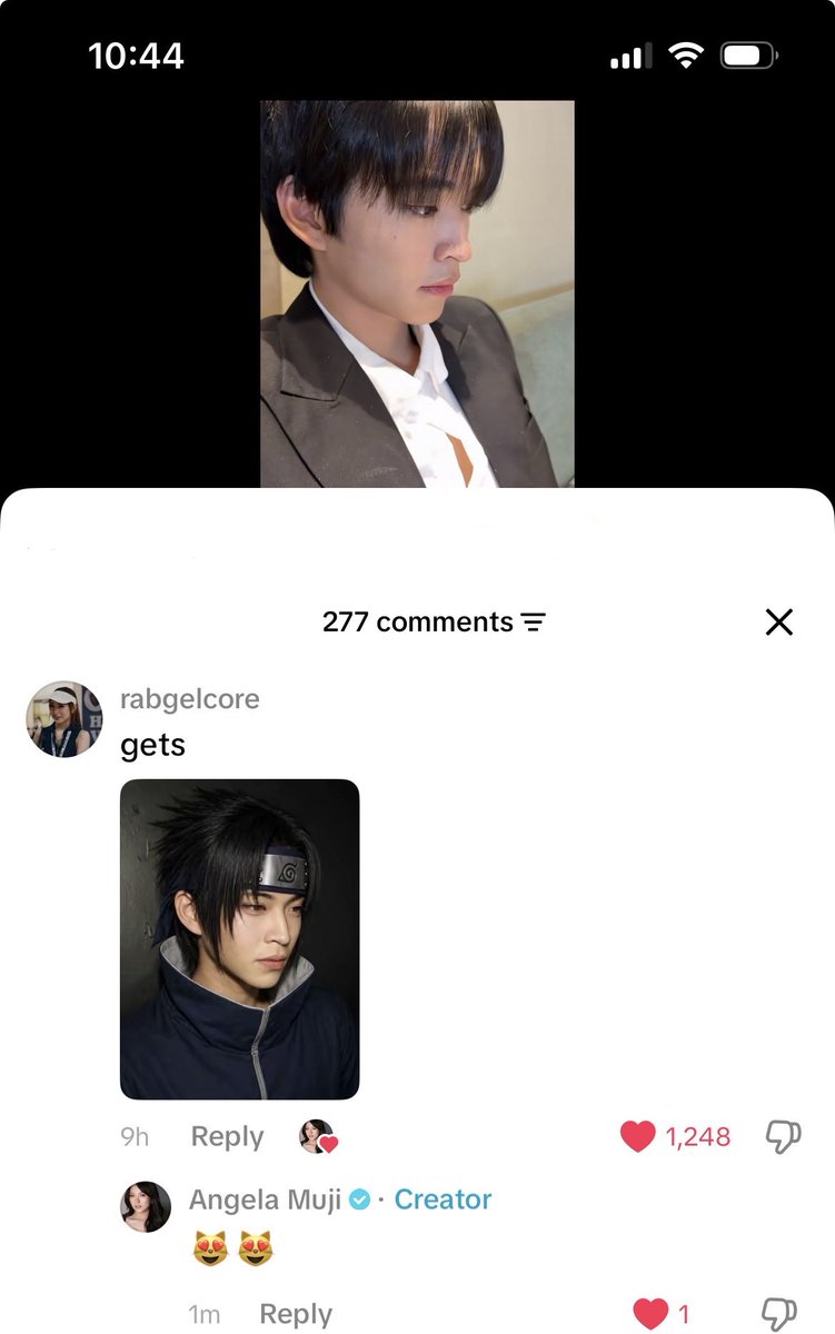 itsjojomq's tweet photo. her real life sasuke uchiha https://t.co/VSeBlKyLDD