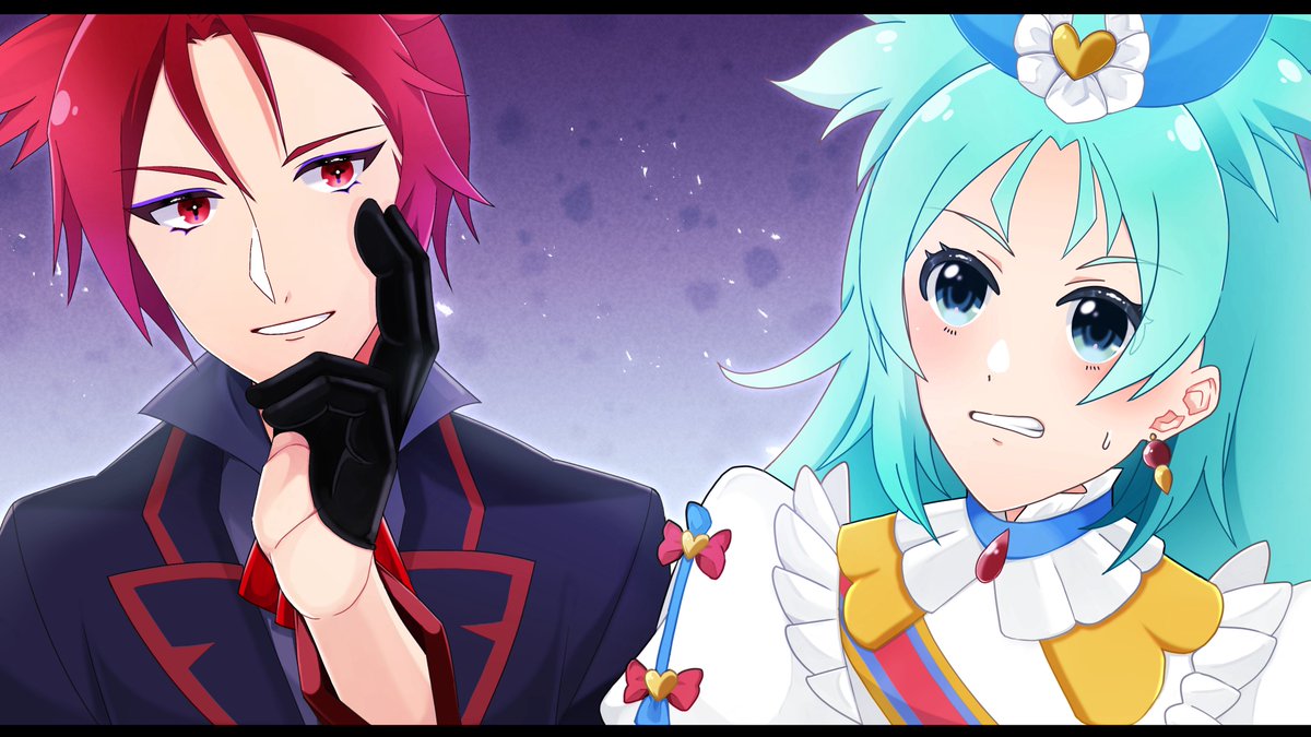ururima's tweet photo. 2人が対峙するシーンが好きです #プリオケ https://t.co/nlJT7wsecZ