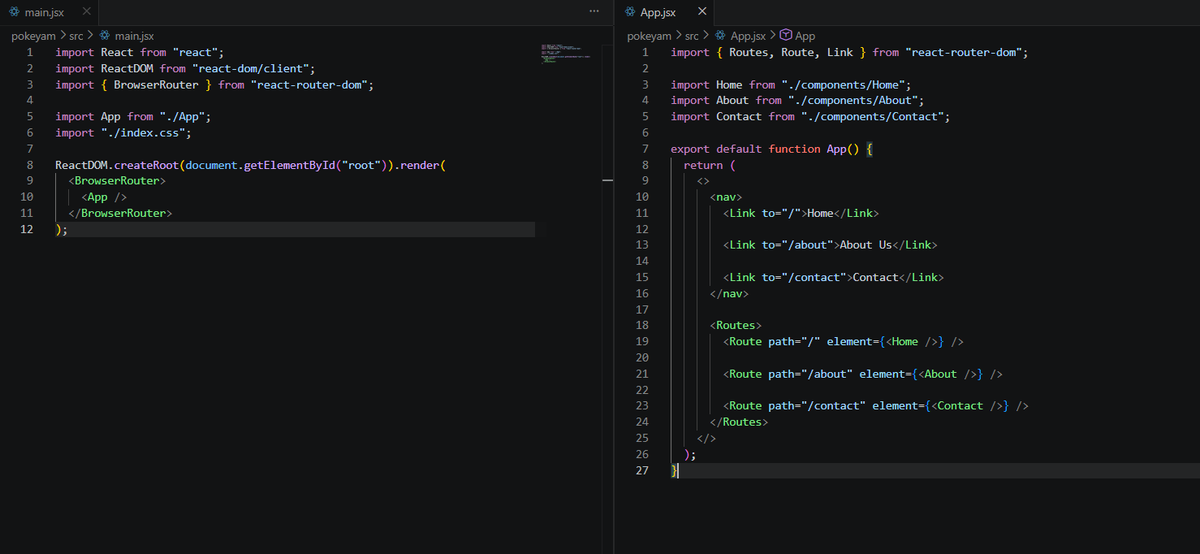 samyamss's tweet photo. #LSPPDay34
Today I learned React Router, exploring client-side routing, navigation with Link, dynamic routes, nested routes, and useNavigate to build seamless multi-page React applications.
@lftechnology
#60DaysOfLearning2026 #LearningWithLeapfrog https://t.co/11m3P7fhHW