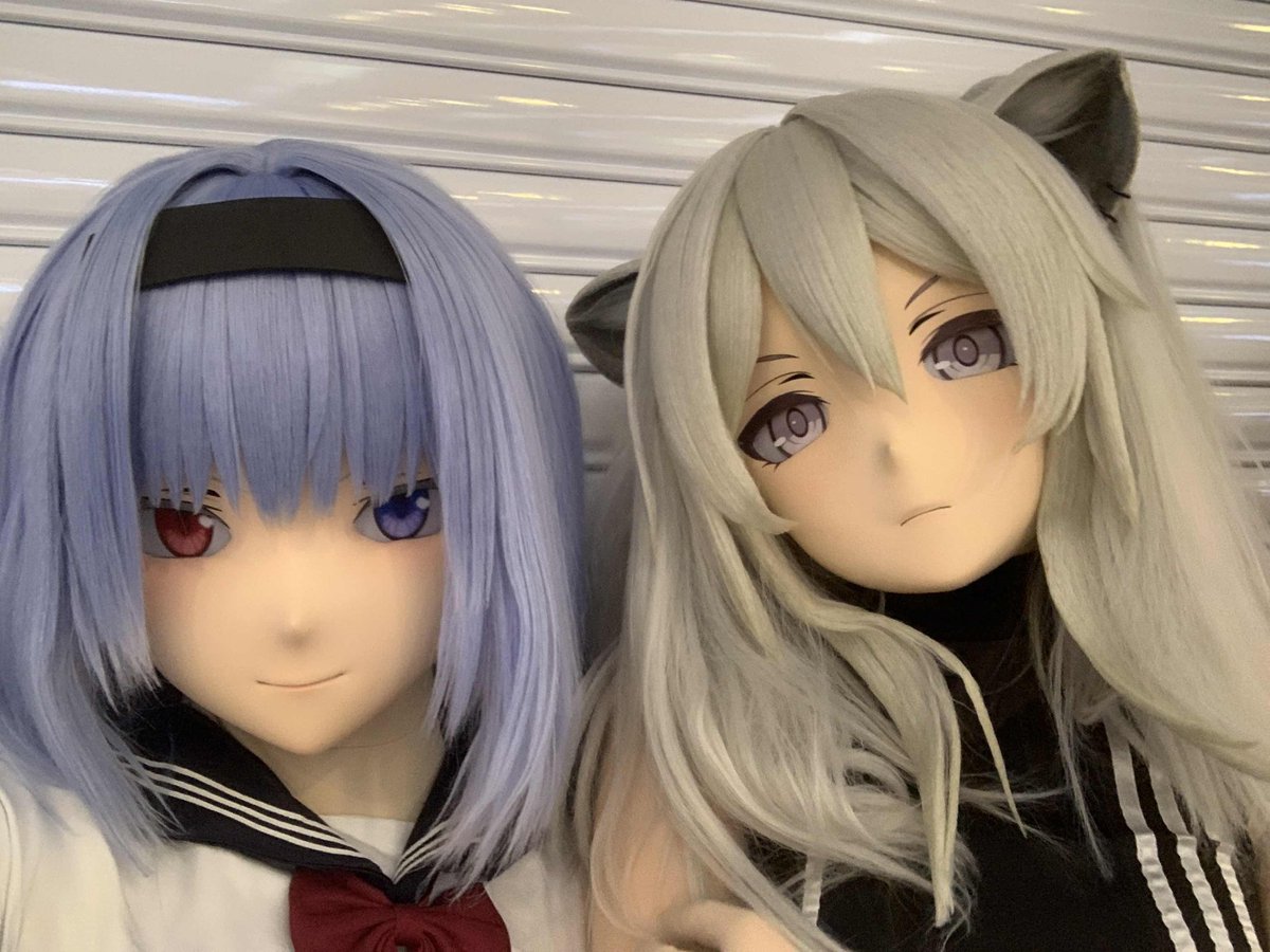 Tari_Kig's tweet photo. Heres me, and the lovely @Riyu_KIG in our first event together! It was nice meeting you, i hope to see you again in our next meet! 

#kigurumi #cosplay #shishirobotan #luminousvalentineㅤㅤㅤㅤㅤㅤㅤ https://t.co/MLVT2gQoZm