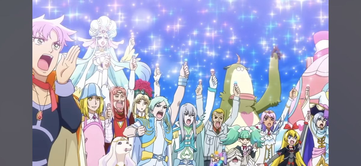 EbCkOnqdHooPQaO's tweet photo. オルFの最高ポイント
プリキュアだけでなく彼女たちを支える友達や仲間も登場して応援してくれるところ
ここで本当に感極まった！！！！！ https://t.co/yU1g7CS6Hb