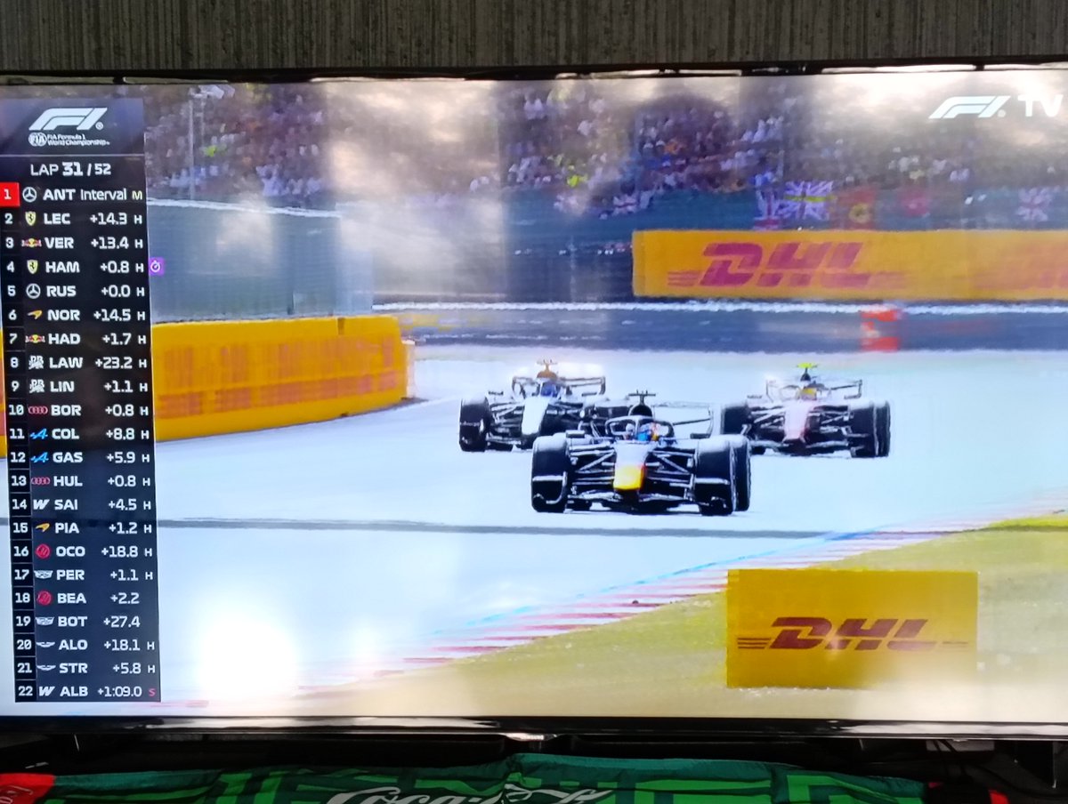 karlaceja21's tweet photo. Muy peleado el 4to lugar entre @GeorgeRussell63 y @LewisHamilton 
Gran Premio de Inglaterra 
#GPSilverston #GranBretañaGP #SilverstonGP #GranPremioDeGranBretaña #F1 @F1 #LegalmenteBella https://t.co/Jt4xyhNtE3