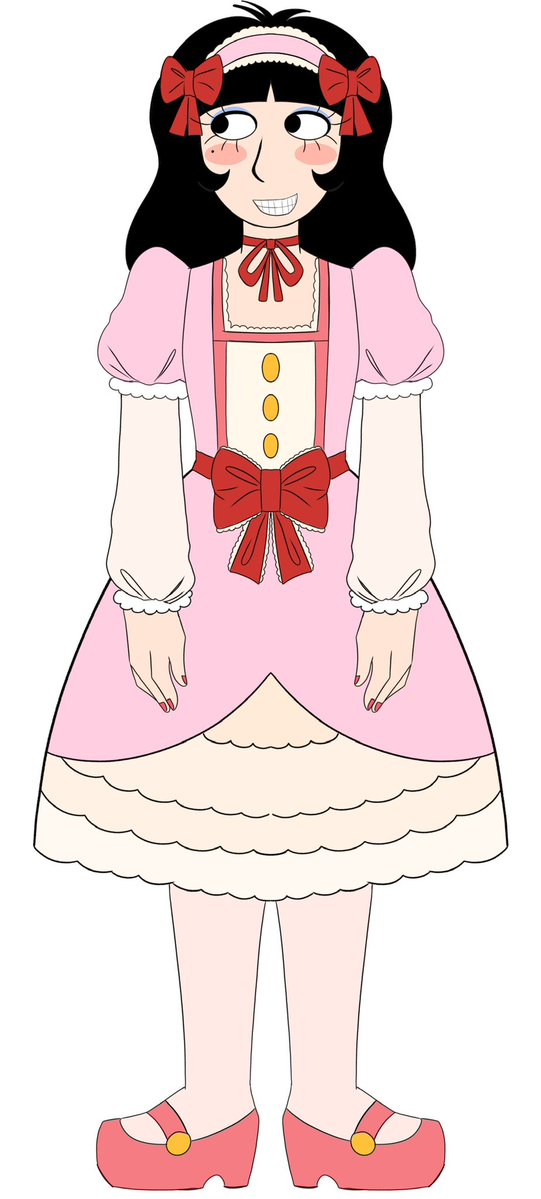 BEADOLLYARTZ's tweet photo. I’m bringing Kiki back cus why not so heres her as an adult 

#fankid #fanchild #kevinspenceroc https://t.co/geHUAODvPv