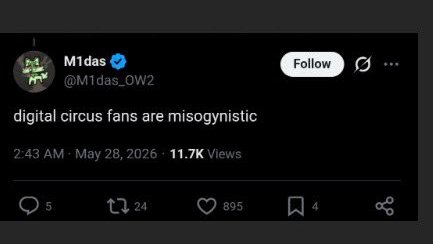 Coilshotyaoi's tweet photo. Most of the people on this list aren't even antis, they just think you shouldn't be misogynistic, racist and liking children are weird
Fuck is Midas doing here https://t.co/sB1oeIiiNN