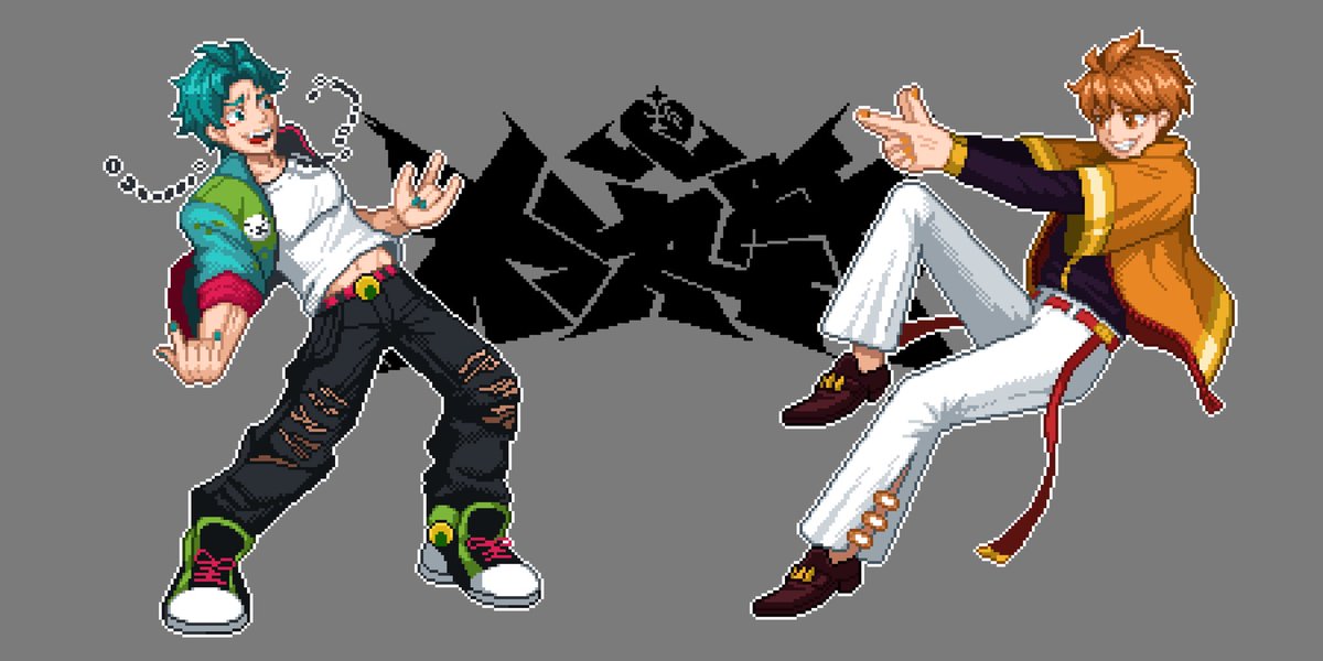 fuzuzu's tweet photo. 【WORK】
肉チョモランマ『大決戦』
みなさまのドット絵・アニメーション担当いたしました‼️
ライブとっても楽しかったです🍖
※掲載許可済みです https://t.co/CZzmIRVvL2