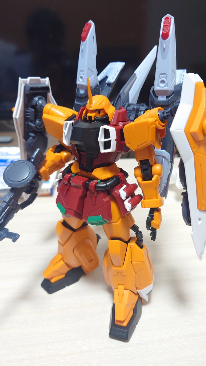 HINATA7no's tweet photo. 中華ハイネザク出来た
とりあえず艶消しだけ吹いてこっから部分塗装とかするかね https://t.co/UKs6pxDLBq
