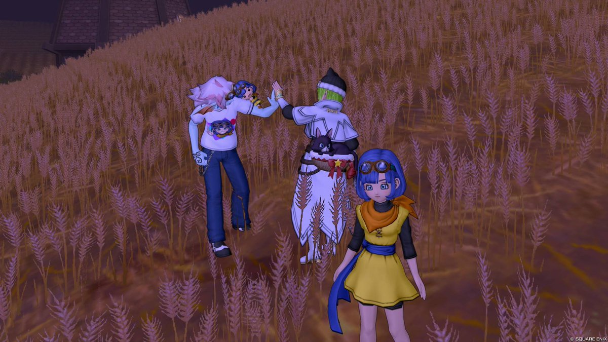 DestinyaFD's tweet photo. 今日は色々やったけど、とりあえず印象深い事としてヒロさん／シキさんと雪女探しをしてきました！

あとセラフィ全然出てこなかったのでヒロさんと粘った結果、日変わる15分くらい前にようやく会えましたｗ
ちょうどニャーさんが5回目だったのでせっかく覚えたハイタッチをヒロさんと交わしてきたぜ！ https://t.co/Wzvm0e4DyQ