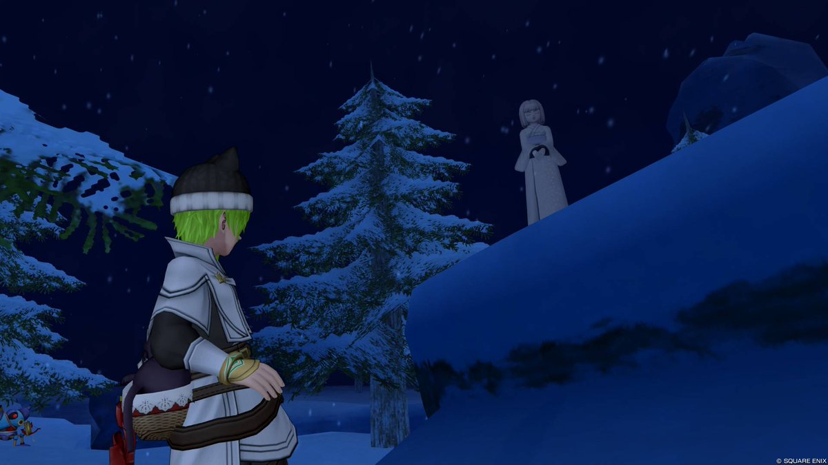 DestinyaFD's tweet photo. 今日は色々やったけど、とりあえず印象深い事としてヒロさん／シキさんと雪女探しをしてきました！

あとセラフィ全然出てこなかったのでヒロさんと粘った結果、日変わる15分くらい前にようやく会えましたｗ
ちょうどニャーさんが5回目だったのでせっかく覚えたハイタッチをヒロさんと交わしてきたぜ！ https://t.co/Wzvm0e4DyQ