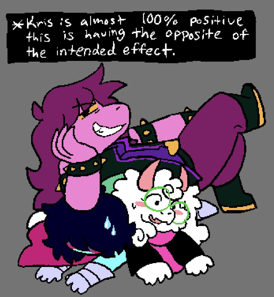 deltadescent's tweet photo. i miss susie

#deltarune https://t.co/aRSNIjQhV9