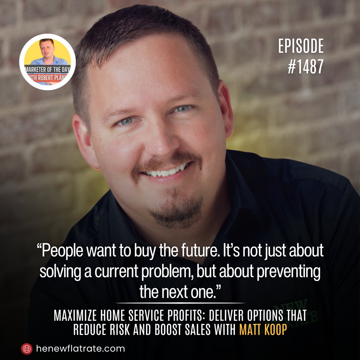 robertplank's tweet photo. Fixing today’s leak but leaving tomorrow’s profits? Matt Koop reveals customers want a worry-free future, not just a quick fix. Stop leaving money behind on short-sighted jobs. Prevent the next emergency now! #HVAC #Plumbing #Sales #Biz #Trade #Growth https://t.co/EEShXhuX1v