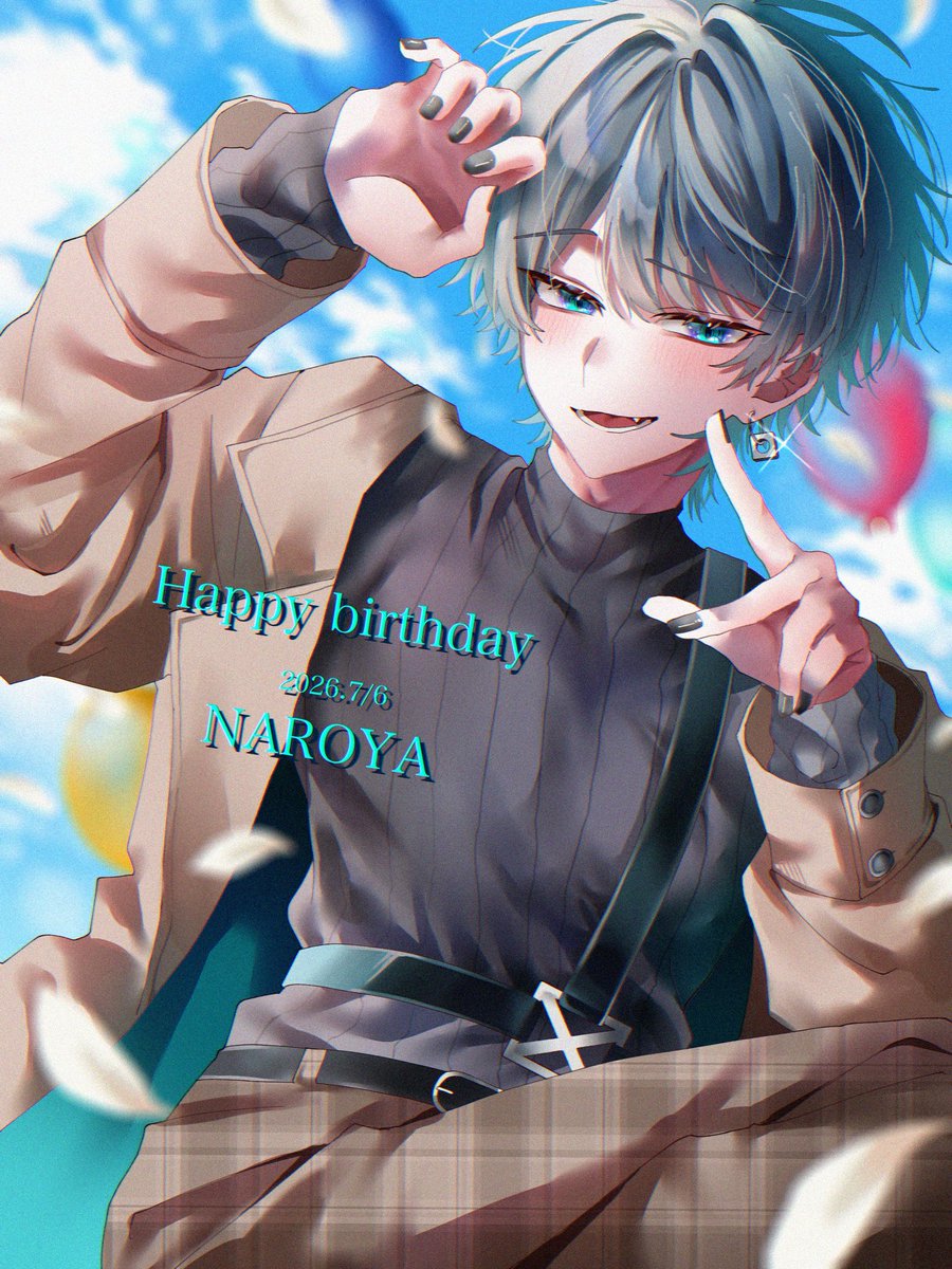 najimi_74's tweet photo. ˚✧₊⁎  生まれてきてくれて

　　　　　　　　本当にありがとう ⁎⁺˳✧༚

#なろ屋誕生祭2026 
#なろあーと https://t.co/LqtWKbIQQX