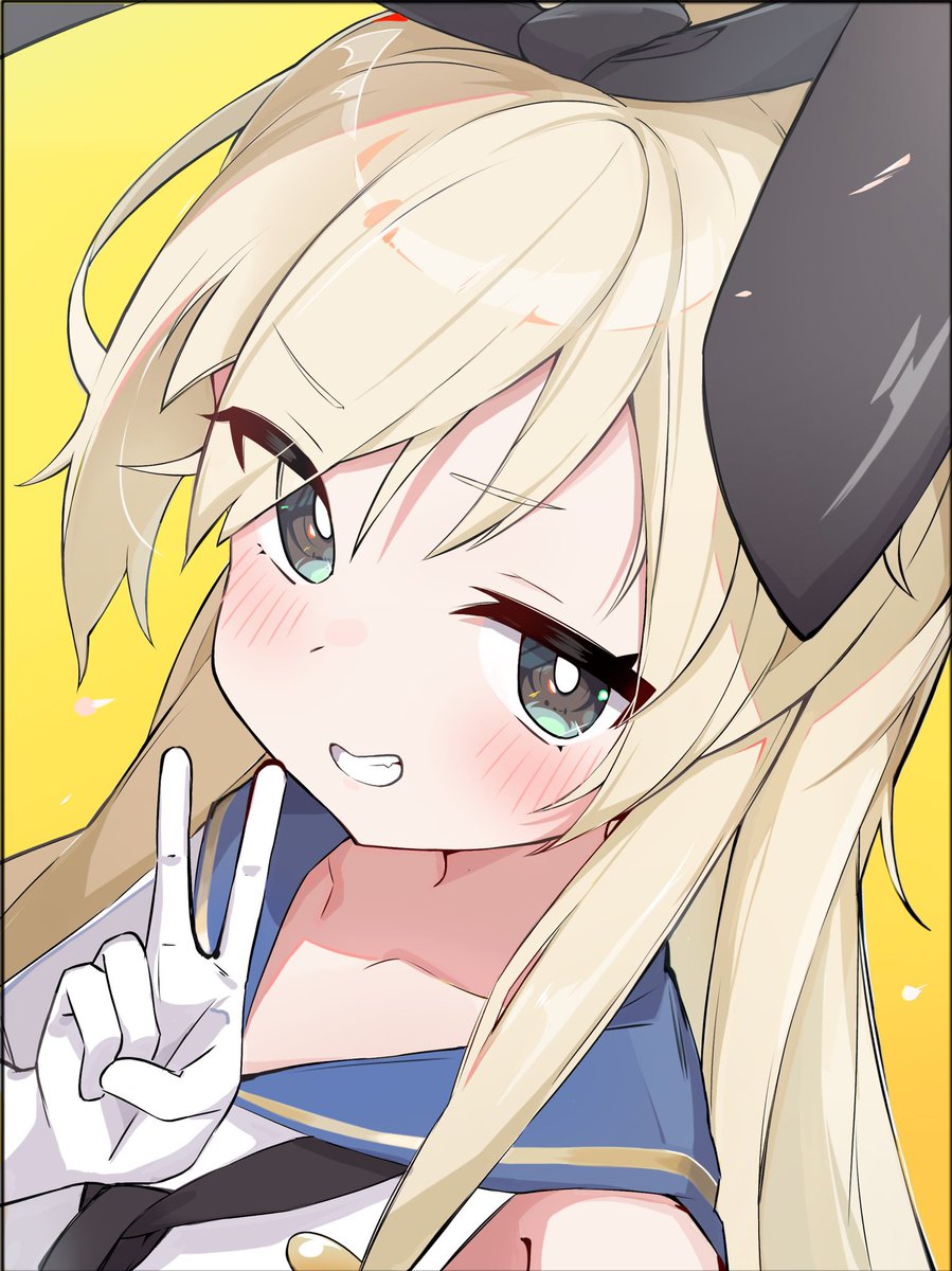 panda060600's tweet photo. アイコンの島風（過去絵） https://t.co/JTjAA7xW6p