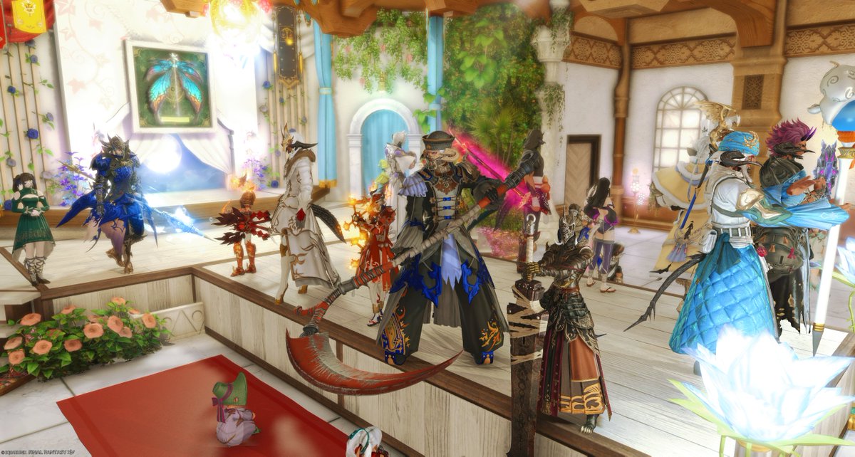 FF_Lunetta's tweet photo. 今日は #フェアリールーム にお邪魔しました！
今日のテーマは「魑魅魍魎」！なんかもろこし様のライバルみたいなのが居たな…🌽 https://t.co/ImbNWklfQm
