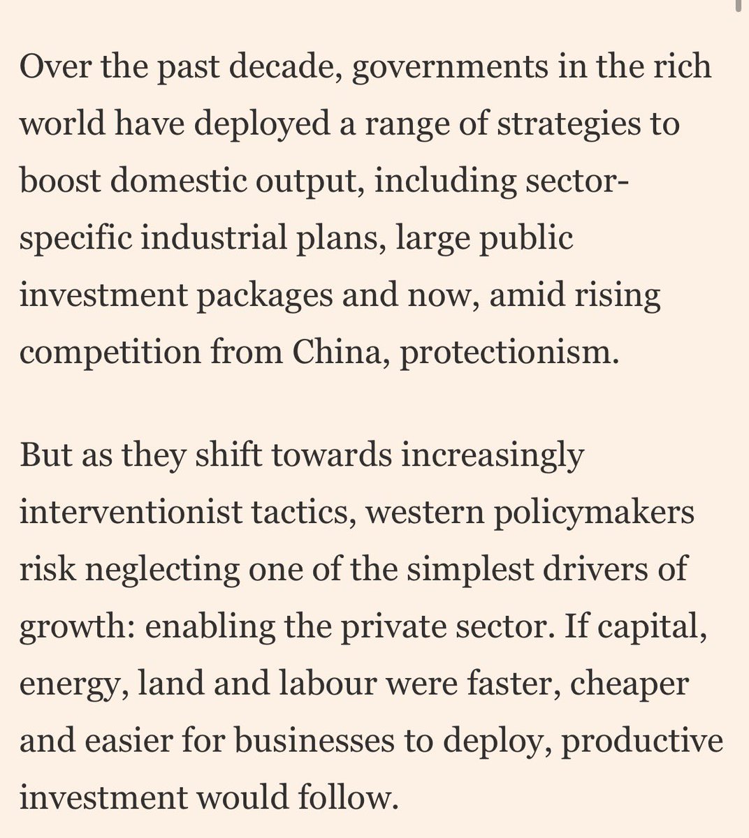 jwhharris's tweet photo. UK policy makers and MPs need only read two paragraphs this weekend so as to know what to focus on for the next 20+ years. 

Fortunately for them @tejparikh90 put them at the top of his article this weekend for the @FT https://t.co/ipQuXFpjXA