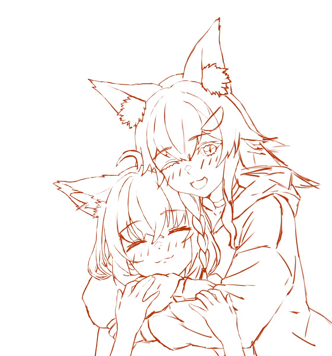 arbarest_oshi's tweet photo. 今日は一日落書きしよーおもてフブミオ描いてーた🖋️
おやみ https://t.co/RsAJrCjn99