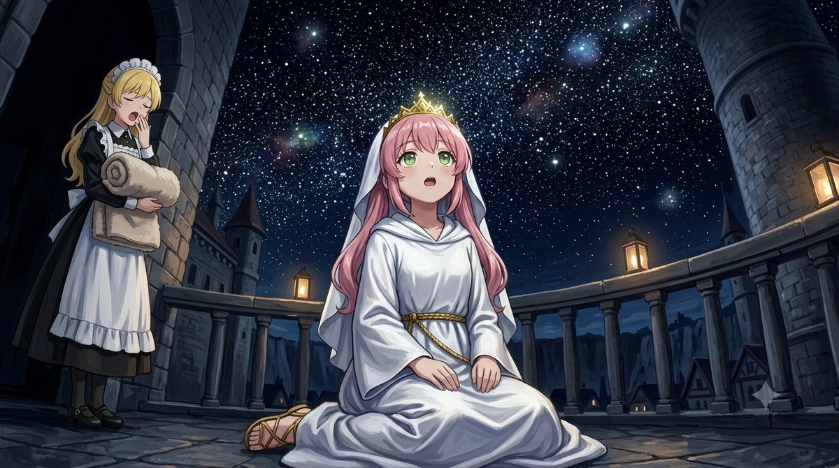 st_tymil's tweet photo. こういう日は、星空でも眺めましょう。　#てみ絵 https://t.co/AtKiHoVeRK