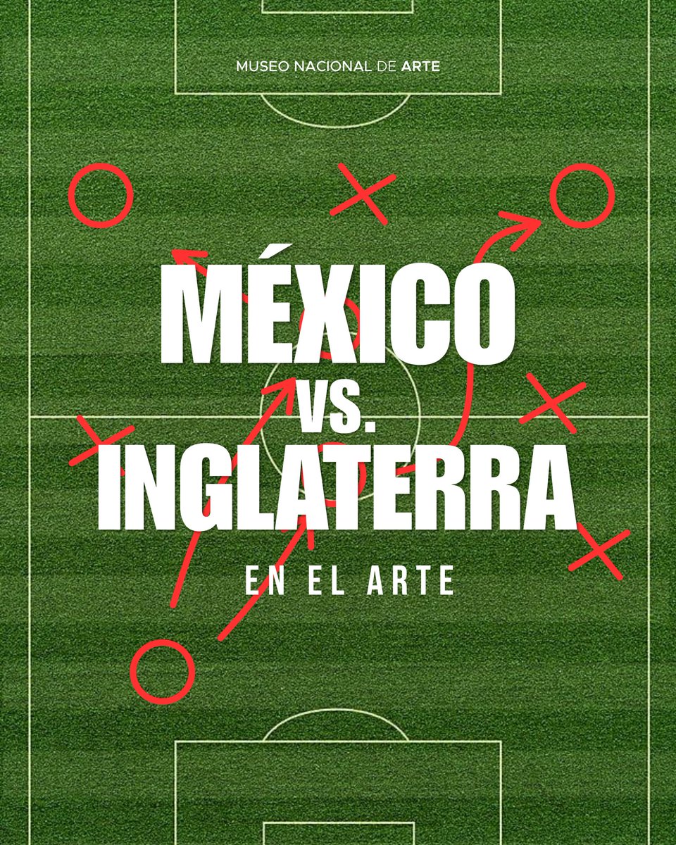 MUNALmx's tweet photo. Si el Mundial nos regaló un México 🇲🇽 vs Inglaterra 🏴󠁧󠁢󠁥󠁮󠁧󠁿, en el MUNAL también tenemos nuestro propio duelo... 🎨⚽

De un lado, artistas ingleses. Del otro, artistas mexicanos. Dos maneras de mirar el arte y grandes obras frente a frente.

¿Quién gana? 🖌🖼 https://t.co/ODdYs2vkVn