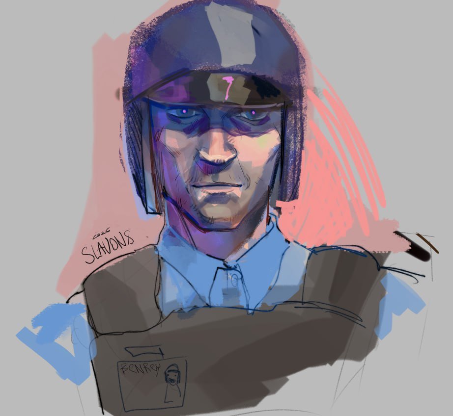 Slavon_8's tweet photo. 2025/2026 Benrey fanart #hlvrai https://t.co/InZCW4ZKR2