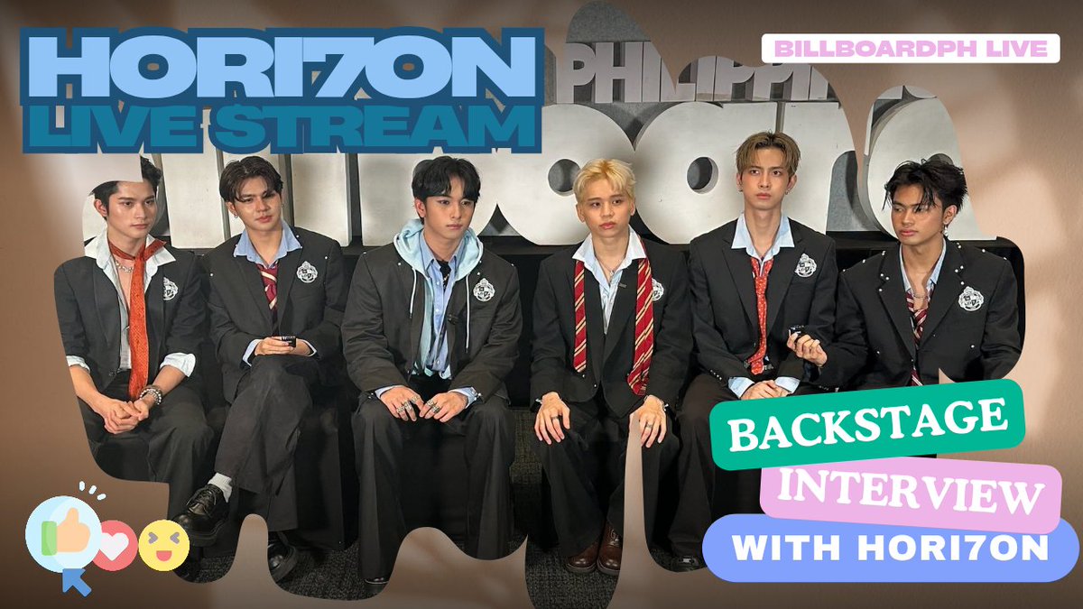 binibini_L_'s tweet photo. 062426 HORI7ON (Featured) Live Stream: Backstage Interview for BBPH PPop Unite
https://t.co/ouDM37puCN

#HORI7ON_PPOPUnite2026
#HORI7ON #호라이즌 #PPopUnite
@HORI7ONofficial @HORI7ON_twt https://t.co/wunR6rosgt