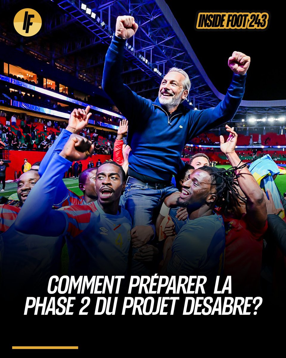 Inside_foot243's tweet photo. 🇨🇩 Comment préparer la phase 2 du projet Desabre ? 

 La RD Congo doit désormais passer d’un projet de reconstruction à un projet de performance. 

Voici notre point de vue à travers ce THREAD ⬇️ 

#Congo https://t.co/RVGXGDhB33