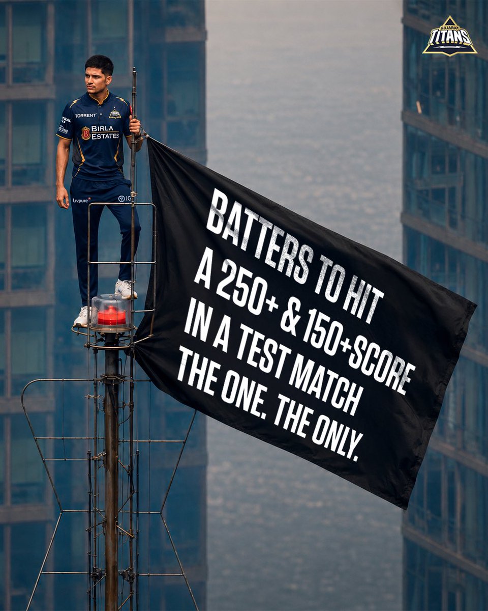 gujarat_titans's tweet photo. Titans ruling the cricketing 𝘦𝘮𝘱𝘪𝘳𝘦 😉 https://t.co/hSI5gga2ro