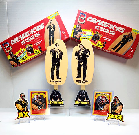 bpstudiosNE's tweet photo. Pre order the Champions Series 2 Ax and Smash! Available separately or save $10 by ordering the Demolition bundle! 

Available for pre order all July long! 
https://t.co/zdUvGj55Xe 

Artwork by @HalHaneyArt
#demolition #ax #smash https://t.co/3vVokh5k3c