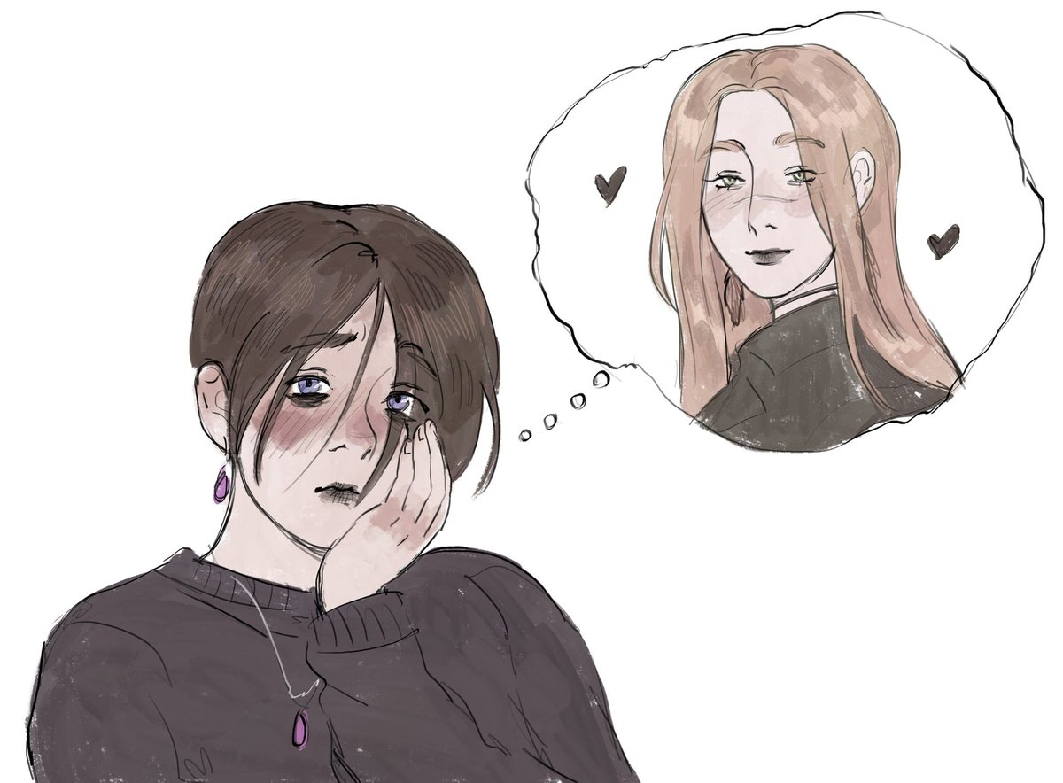 LordGothhh's tweet photo. craving
#wlw #lesbian #oc #artㅤㅤㅤㅤ https://t.co/ERrfvDq4rE