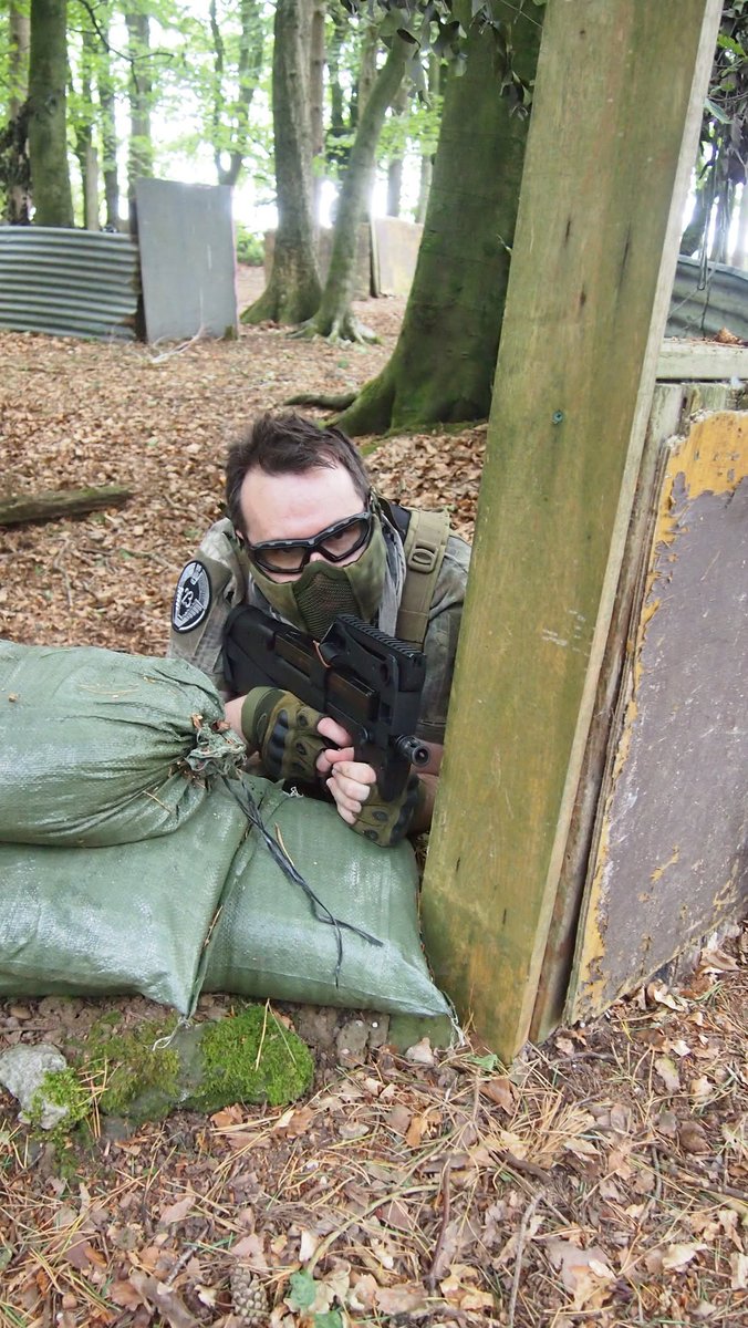 _CorporalHicks's tweet photo. Repping #SaveStargate with the SG-23 patch and my Krytac P90 on my first time airsofting since last year! https://t.co/5E9sjvPouM
