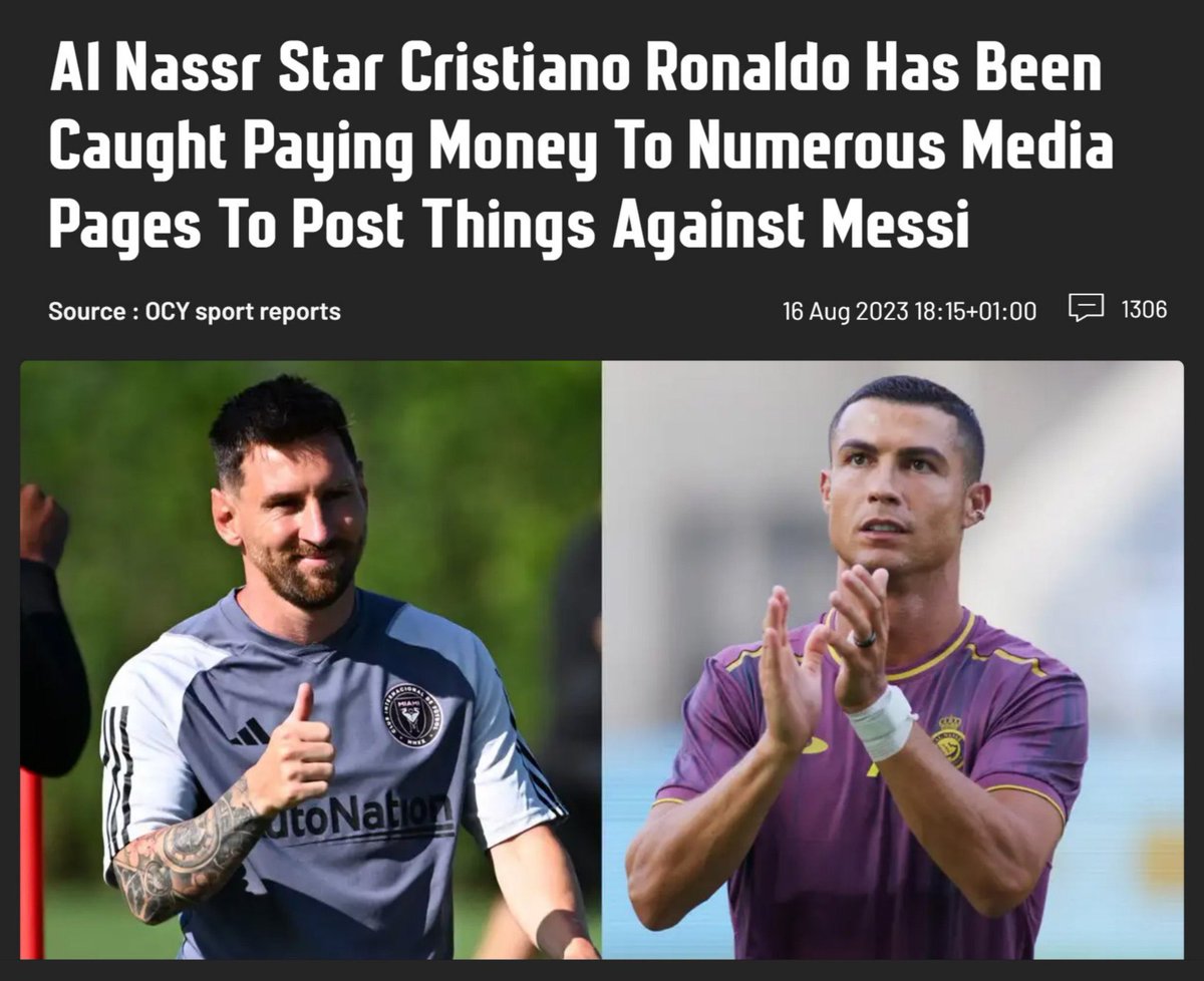 Context Ronaldo tweet media